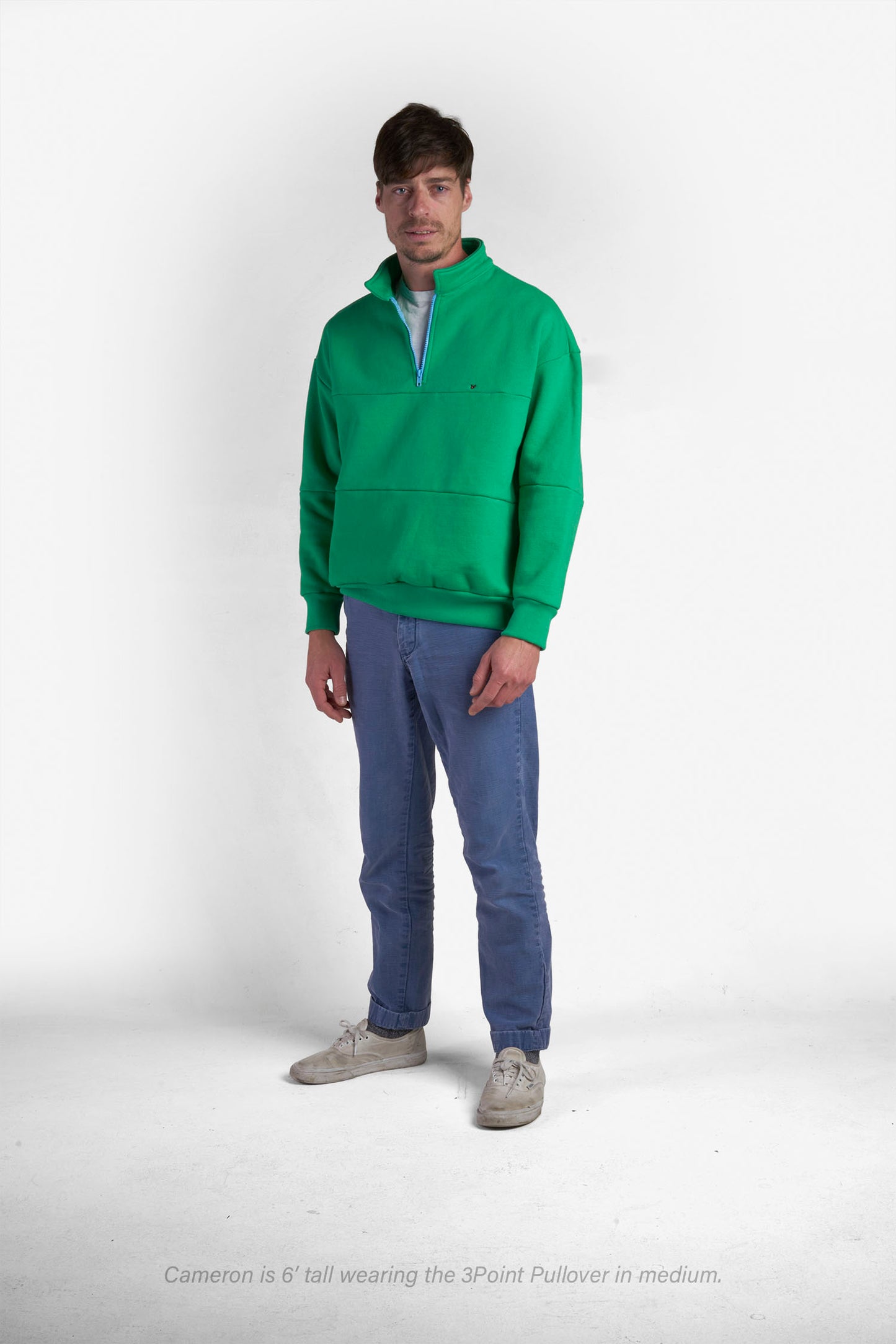 3Point Pullover – Kelly Green