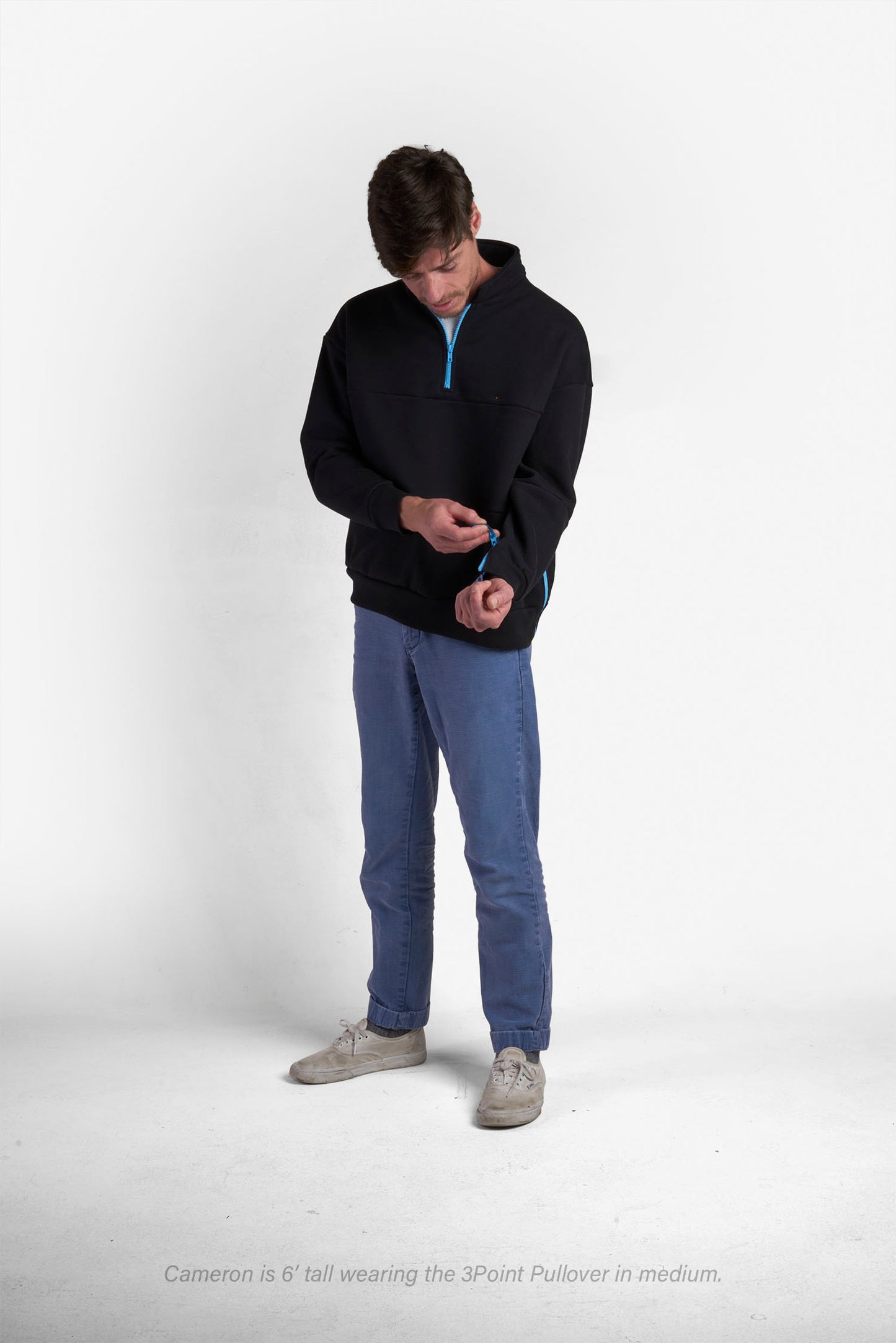 3Point Pullover – Mechanic Black