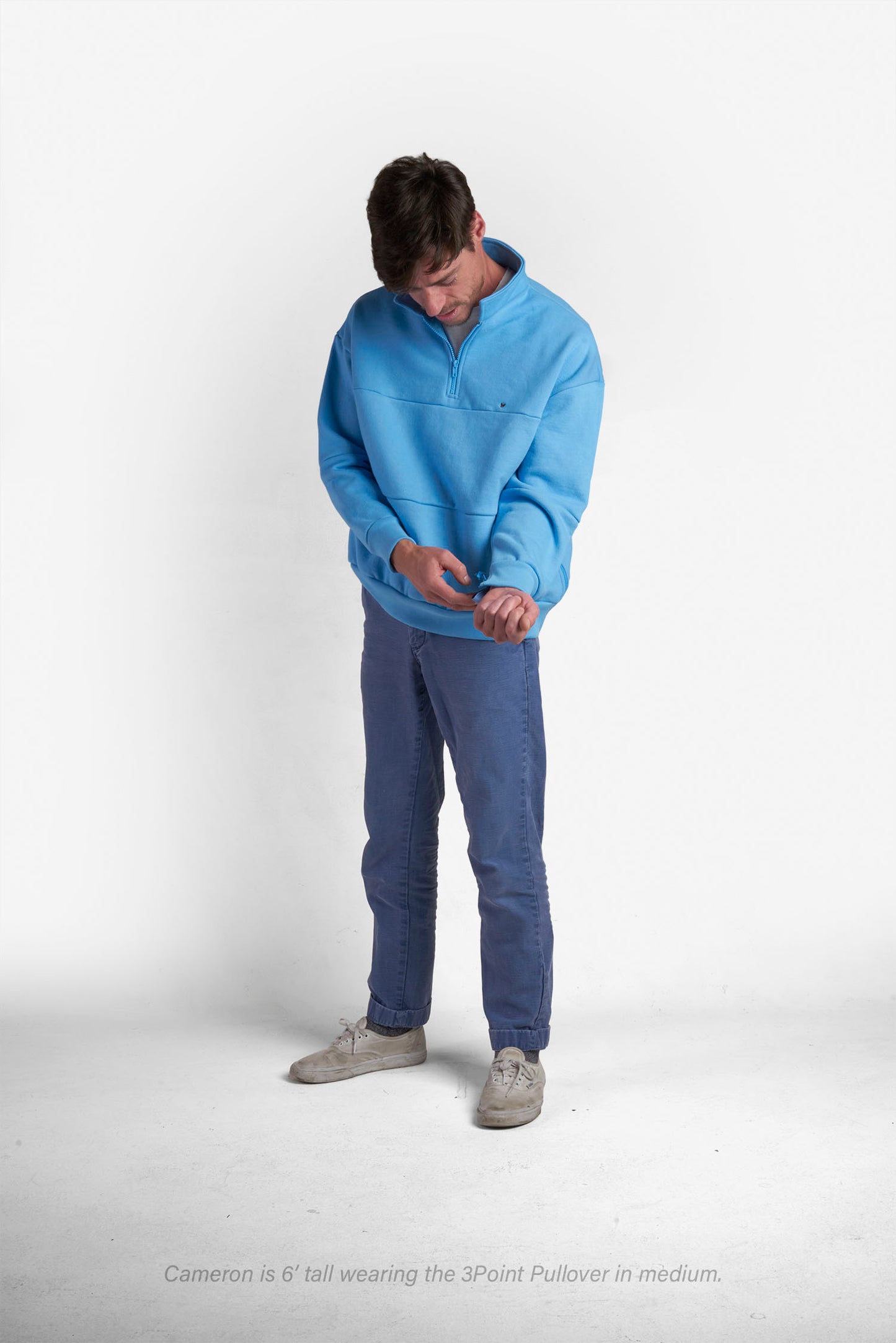 3Point Pullover – Sky Blue
